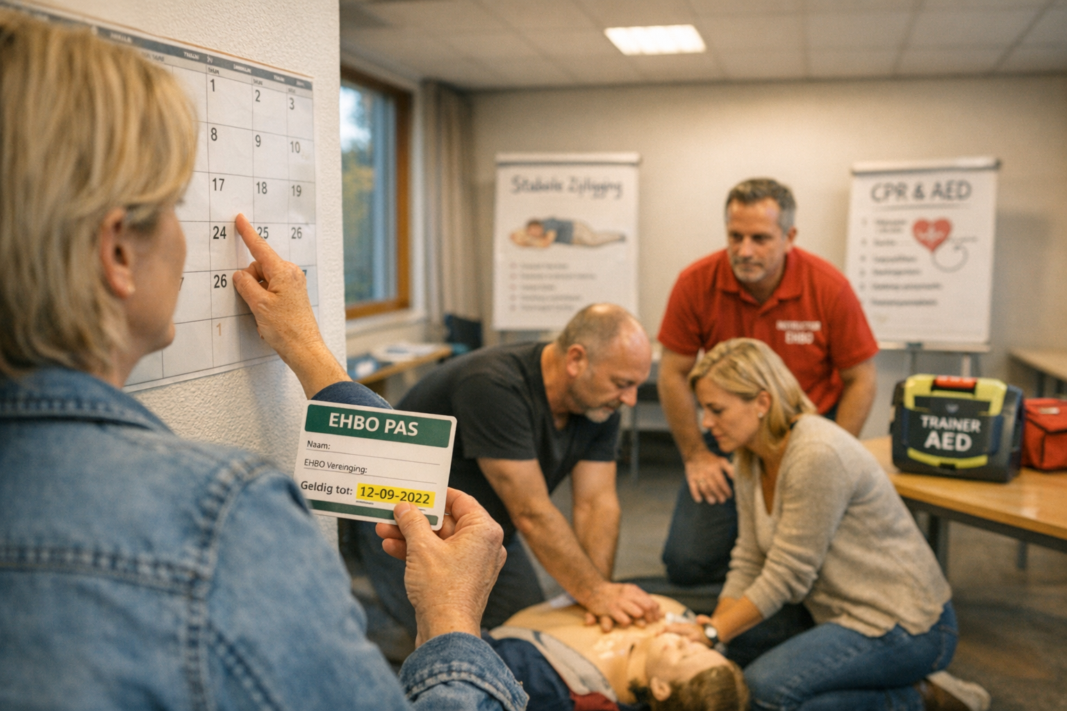 EHBO certificaat vernieuwen