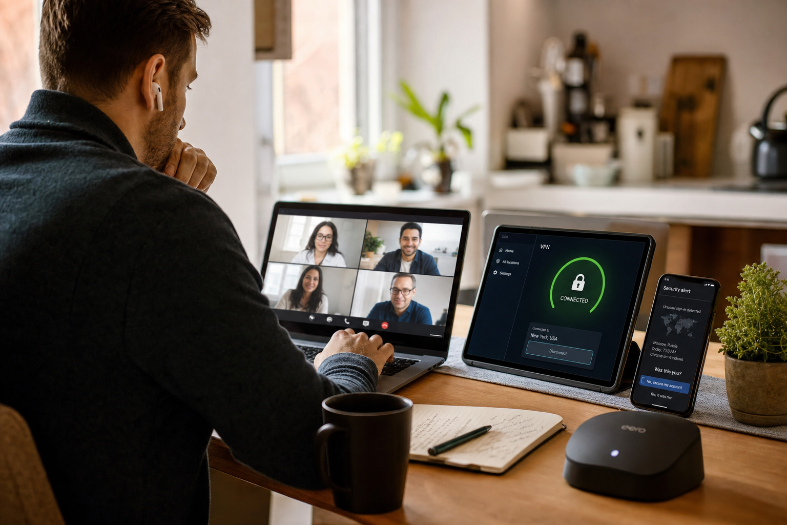 Cybersecurity voor hybride werken