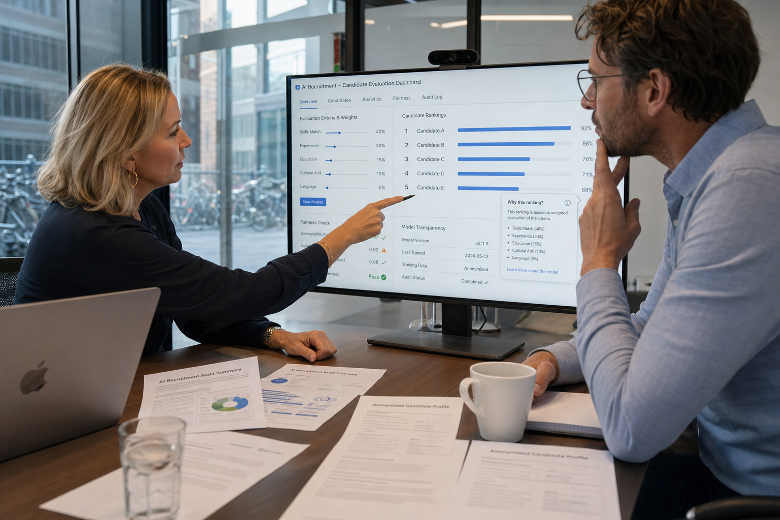 AI recruitment software selectie