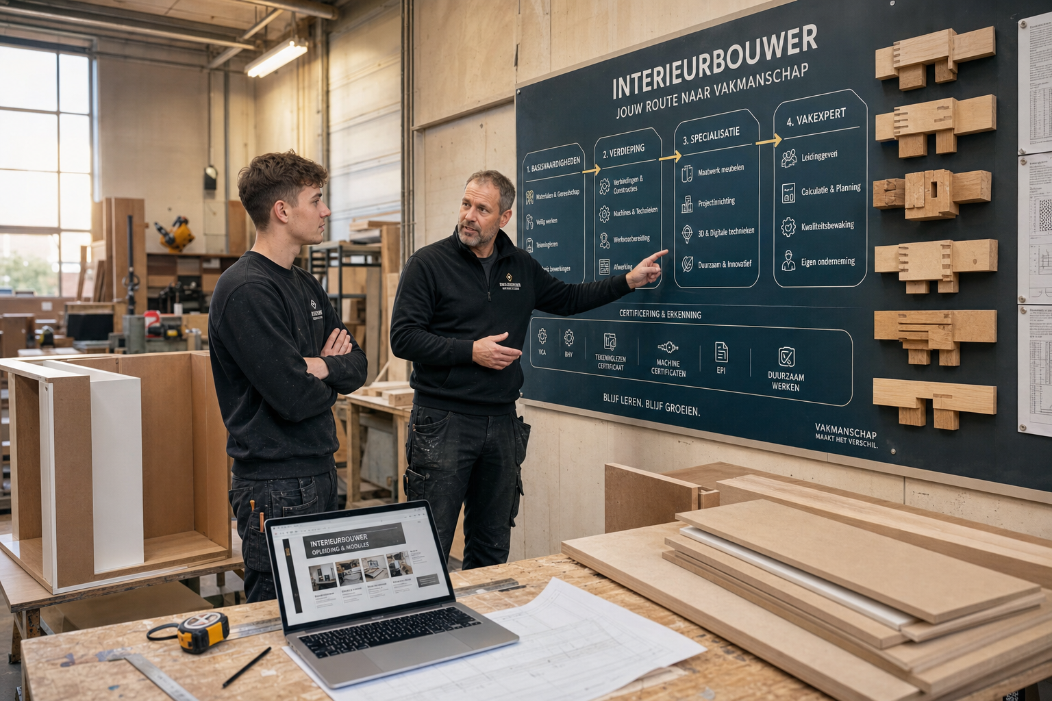 Interieurbouwer onderwijs opleidingen