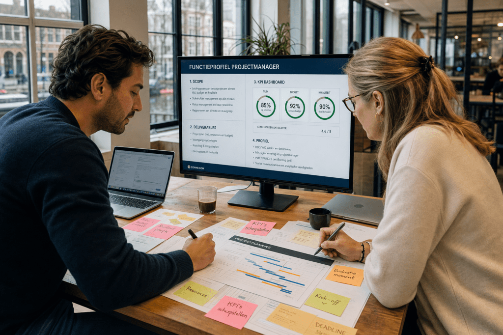 Hoe schrijf je een effectieve opdrachtbeschrijving (scope, deliverables en KPI’s) om een projectmanager in te huren die vanaf dag één waarde&nbsp;levert?
